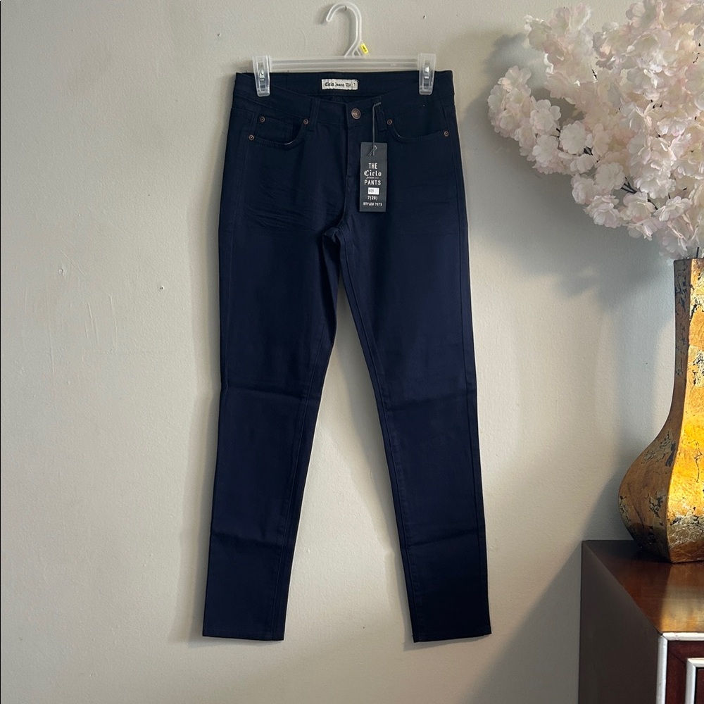 Cielo Women's Deep Navy Skinny Jeans